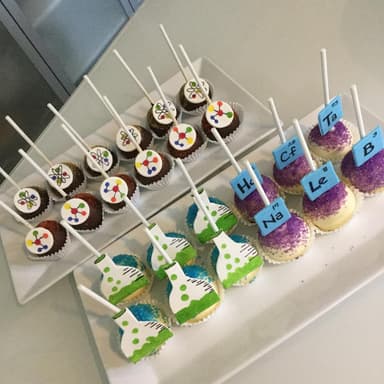 Cake pops & cookies example